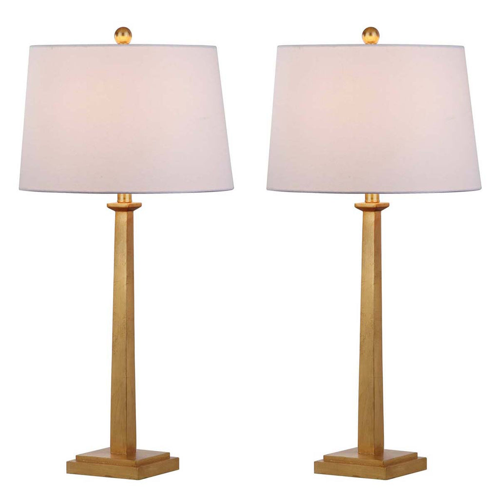 Safavieh Andino 31.5 Inch H Table Lamp-Gold (Set of 2)