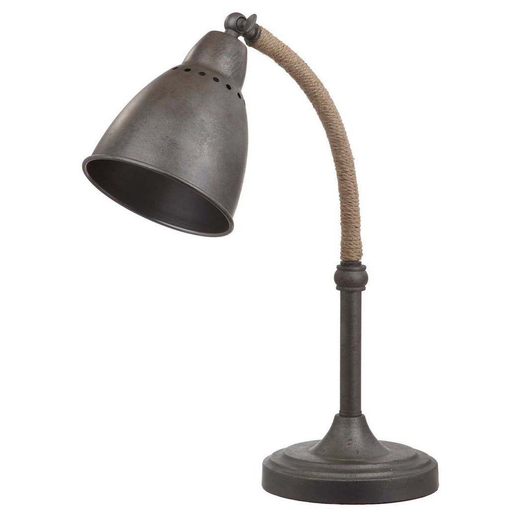 Safavieh Nari 19.5 Inch H Table Lamp-Dark Grey