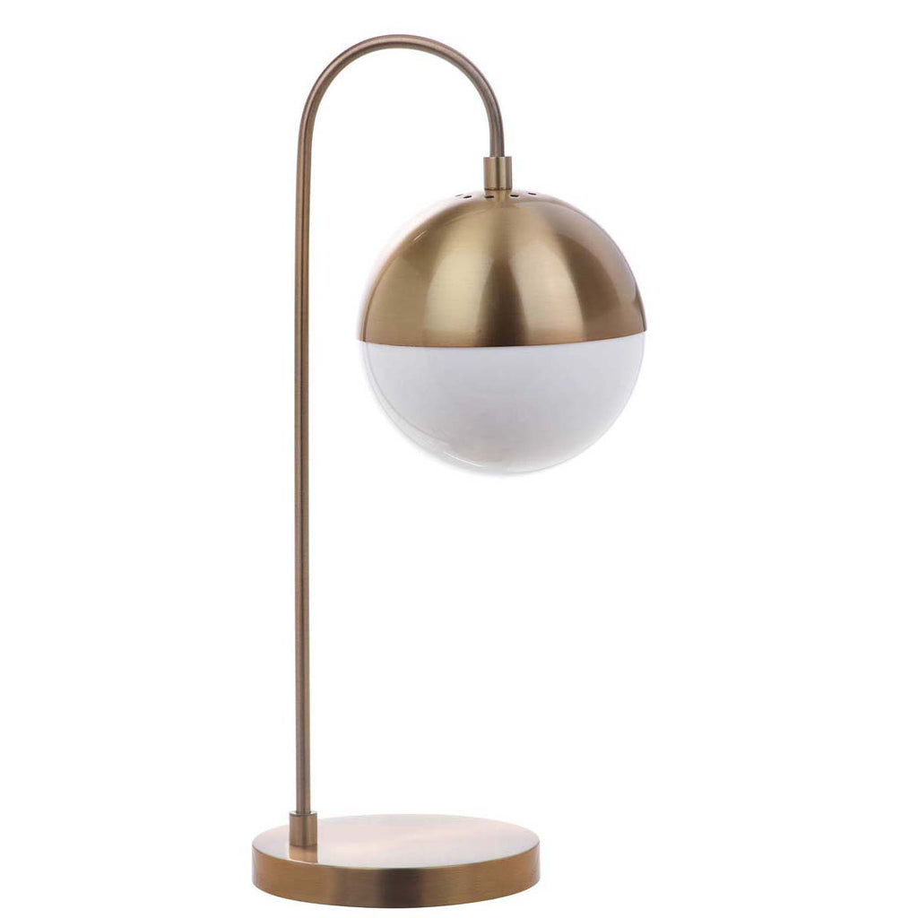Safavieh Cappi 20.5 Inch H Table Lamp-Brass Gold