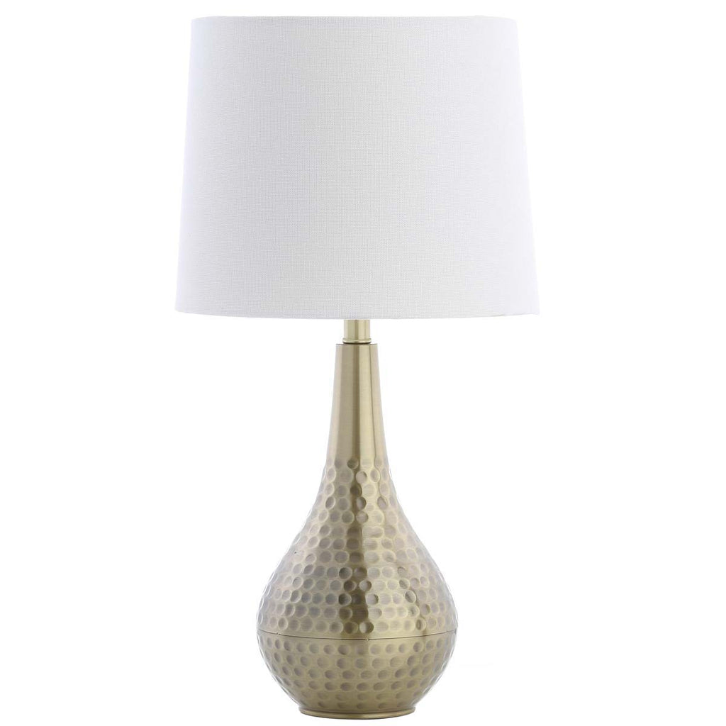 Safavieh Medford Table Lamp-Brass Gold