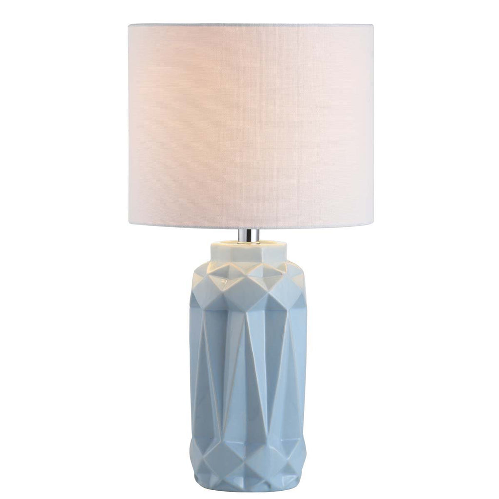 Safavieh Kelesie Table Lamp-Light Blue