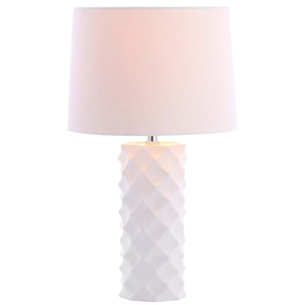 Safavieh Belford Table Lamp-White
