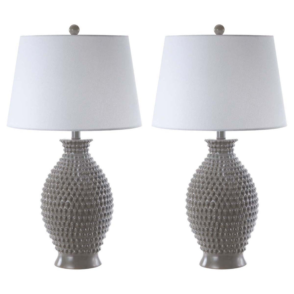 Safavieh Rosten Table Lamp-Grey (Set of 2)