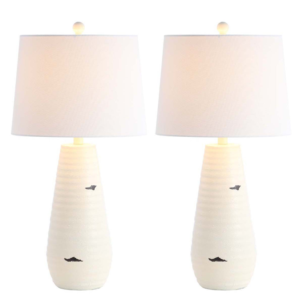 Safavieh Kamren Table Lamp-Cream (Set of 2)