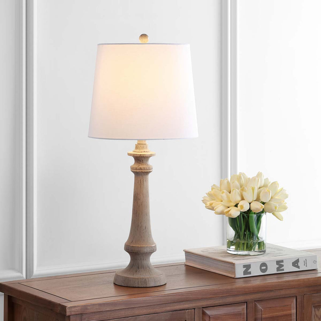 Safavieh Rhett Table Lamp -Antique Brown