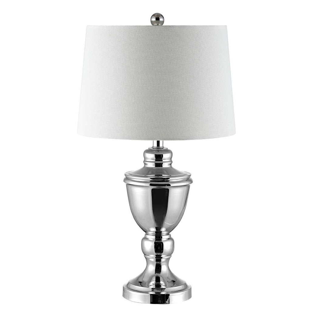 Safavieh Ressa Table Lamp-Polished Nickel