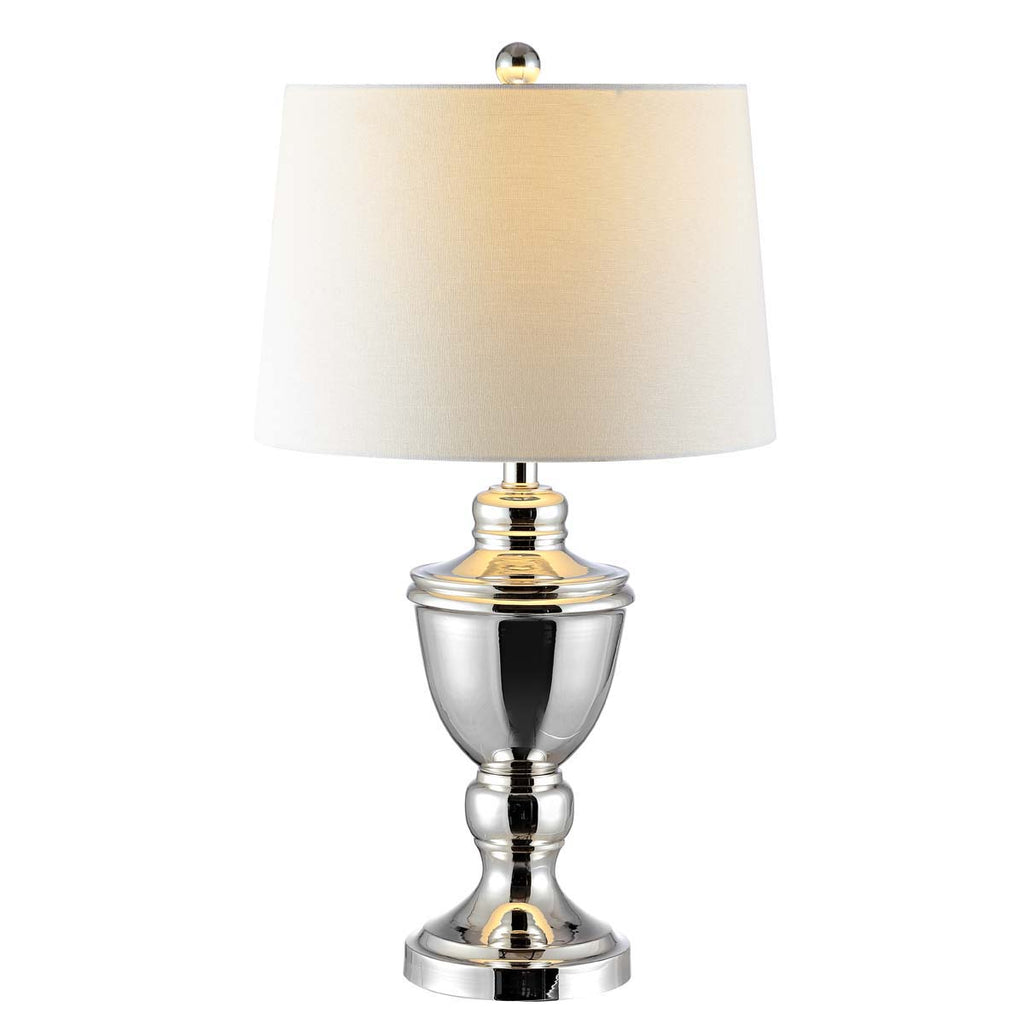Safavieh Ressa Table Lamp-Polished Nickel