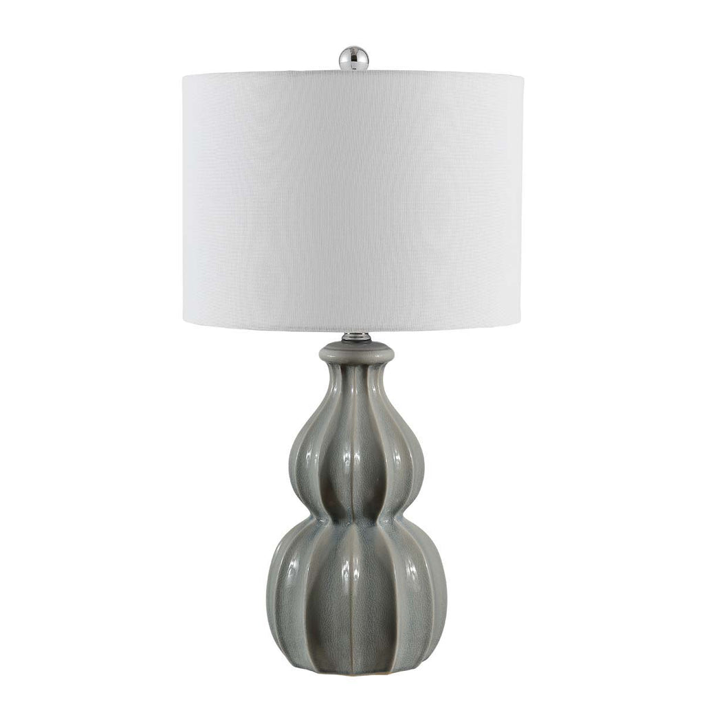Safavieh Wade Ceramic Table Lamp - Grey