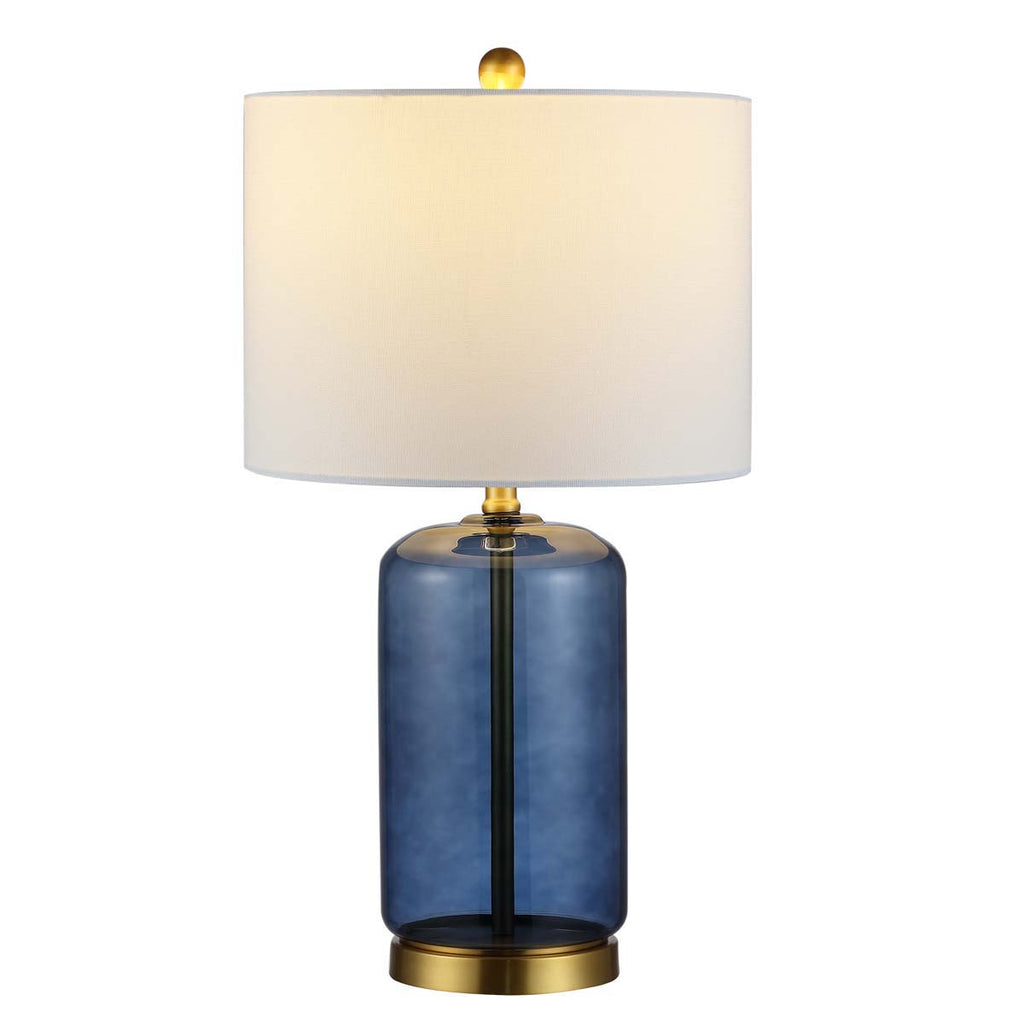 Novah Ceramic Table Lamp | Safavieh - TBL4283 - Blue
