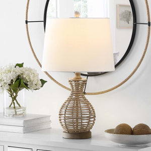 Flora Seagrass Table Lamp | Safavieh - TBL4295