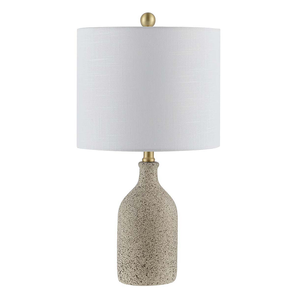 Safavieh Gunnar Ceramic Table Lamp -Grey
