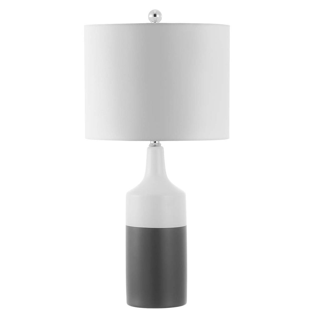 Safavieh Enri Table Lamp - Grey / White