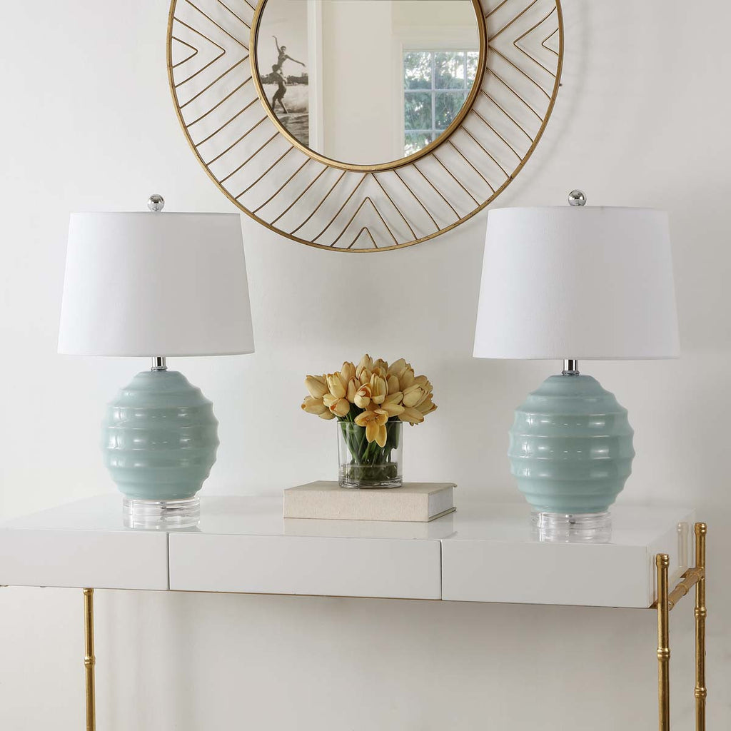 Wembli Table Lamp  (Set of 2) | Safavieh - TBL4411 - Ivory