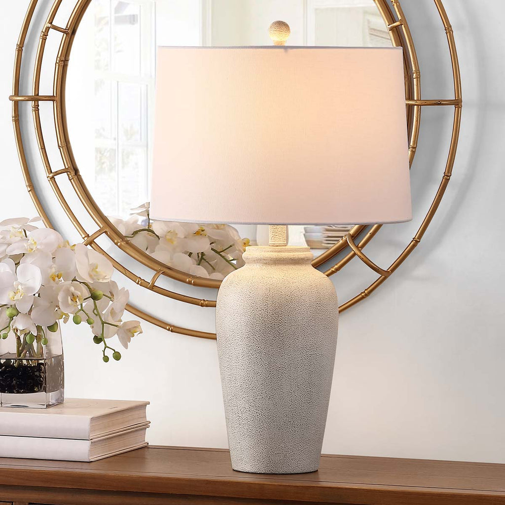 Safavieh Sabrin Table Lamp - Creme
