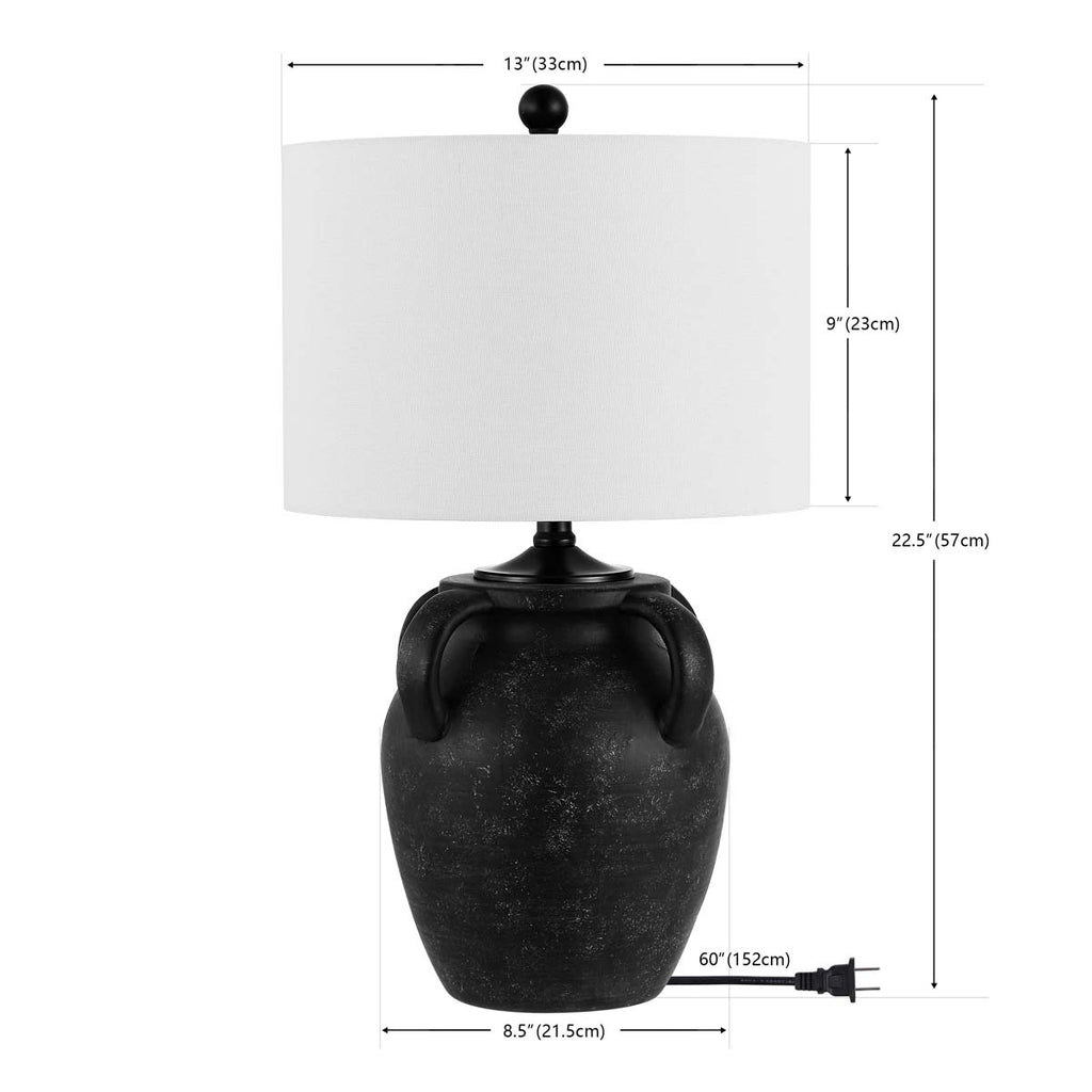 Safavieh Rhynne Table Lamp - Black