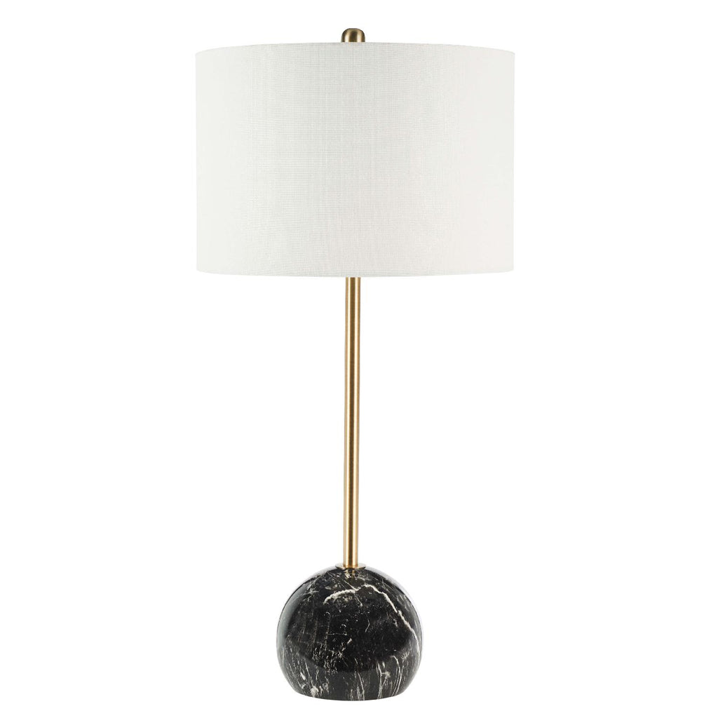 Safavieh Kyrene Table Lamp - Black Marble