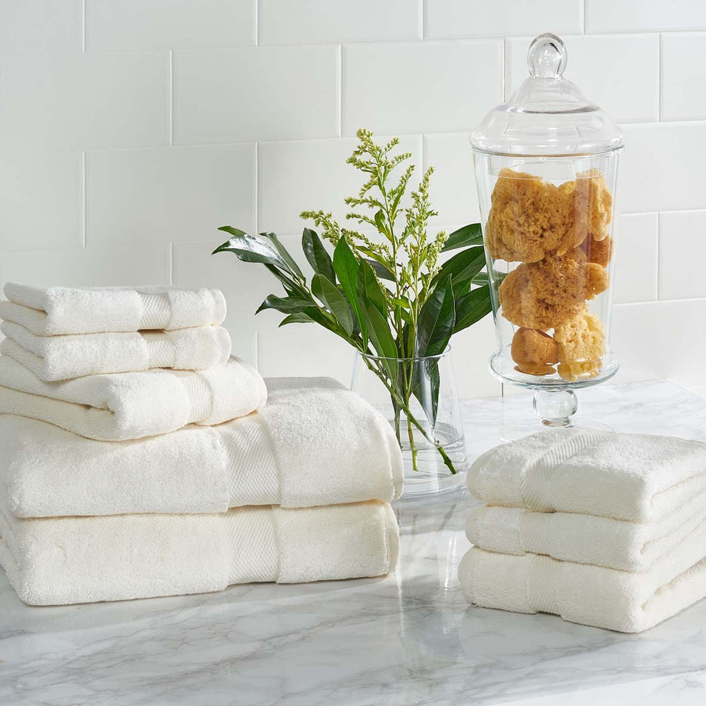 Safavieh Super Plush 8Pc Towel Bundle - Ivory