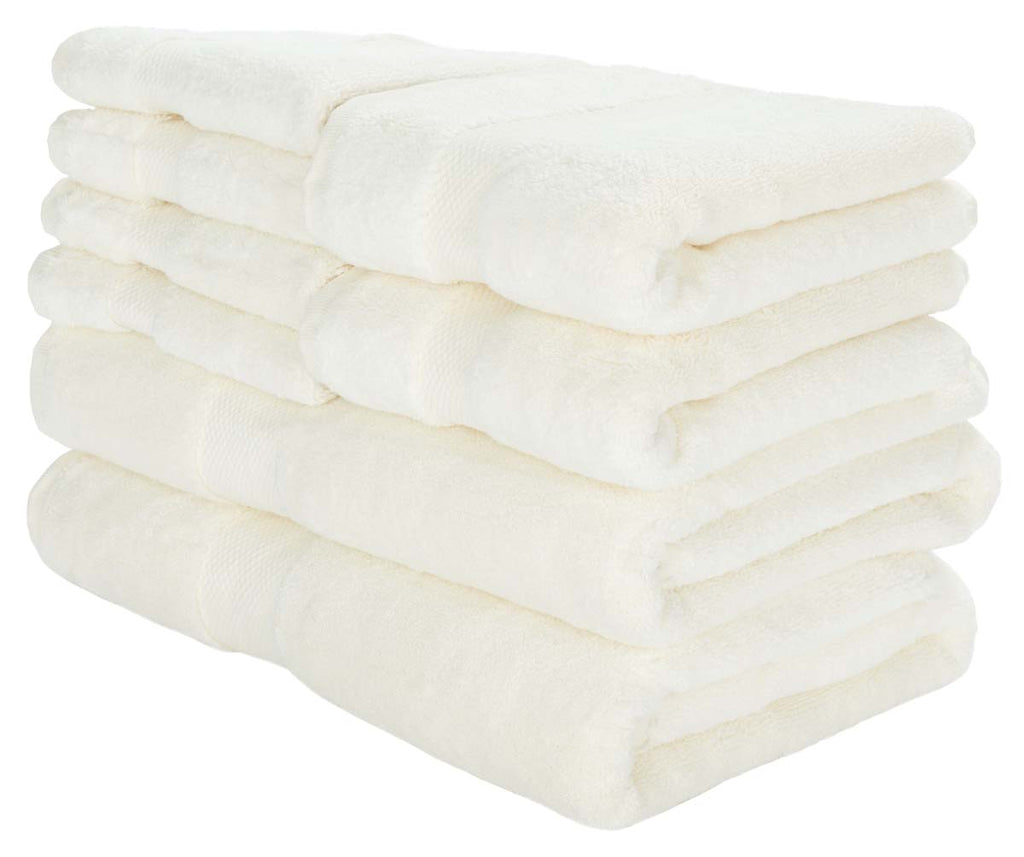Safavieh Super Plush 8Pc Towel Bundle - Ivory