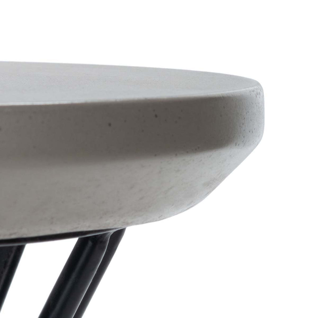 Safavieh Akiko Concrete Accent Table - Grey