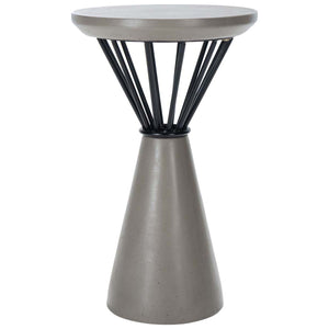 Akiko Concrete Accent Table | Safavieh - VNN1028