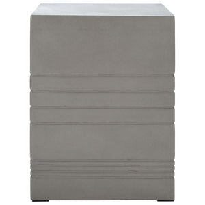 Deidara Concrete Stool | Safavieh - VNN1031