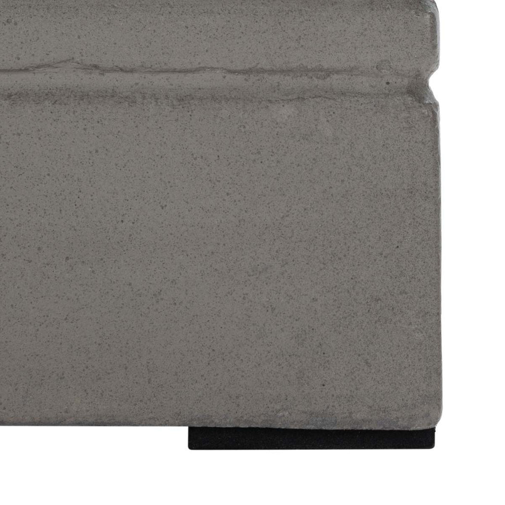 Safavieh Deidara Concrete Stool - Grey