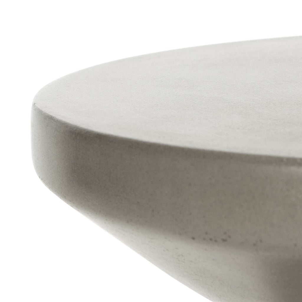 Safavieh Jiraiya Concrete Stool - Grey