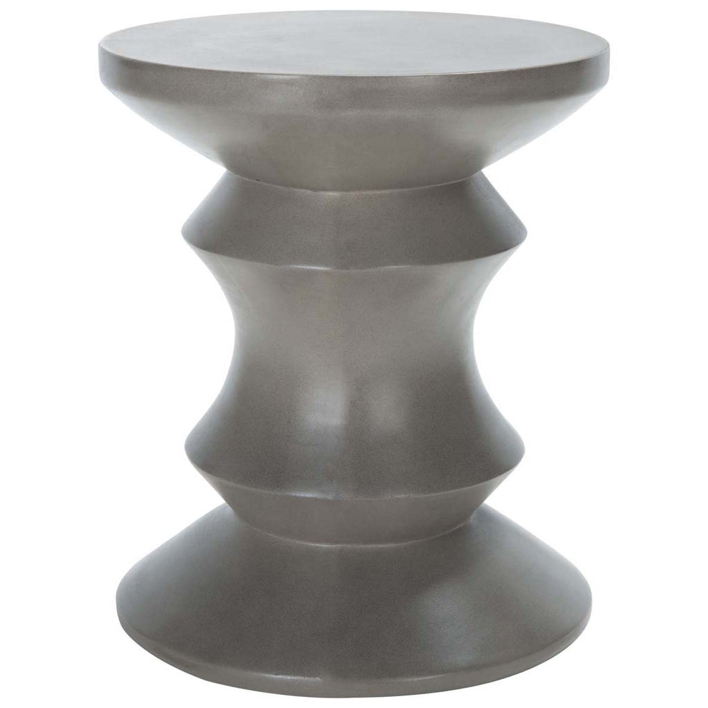 Safavieh Katara Concrete Stool - Grey