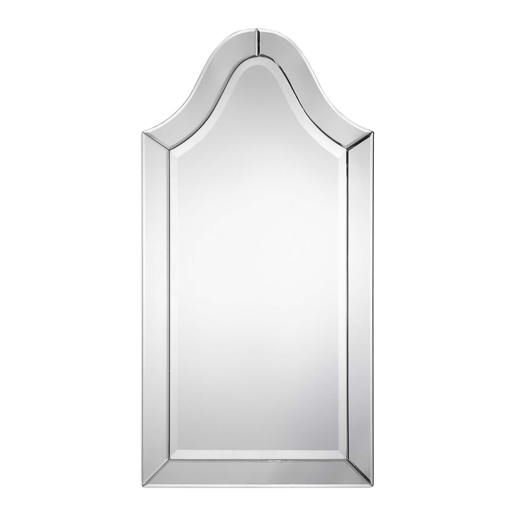 Home Decor Frameless Arch Mirror