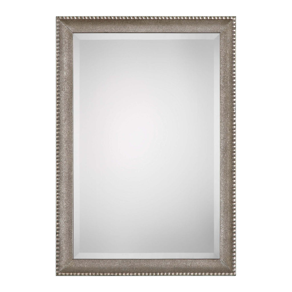 Home Decor Mirror Light Gray Wash