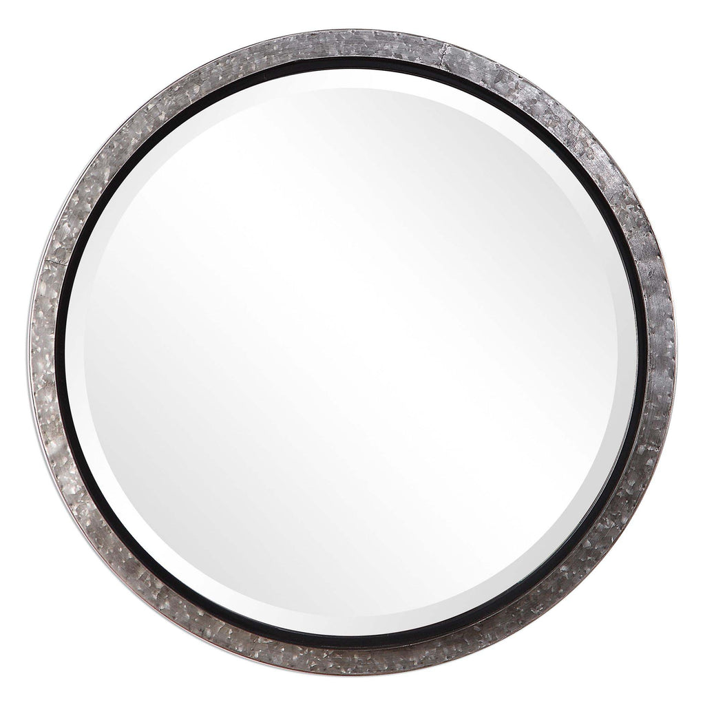 Home Decor Mirror - Galvanized Metal