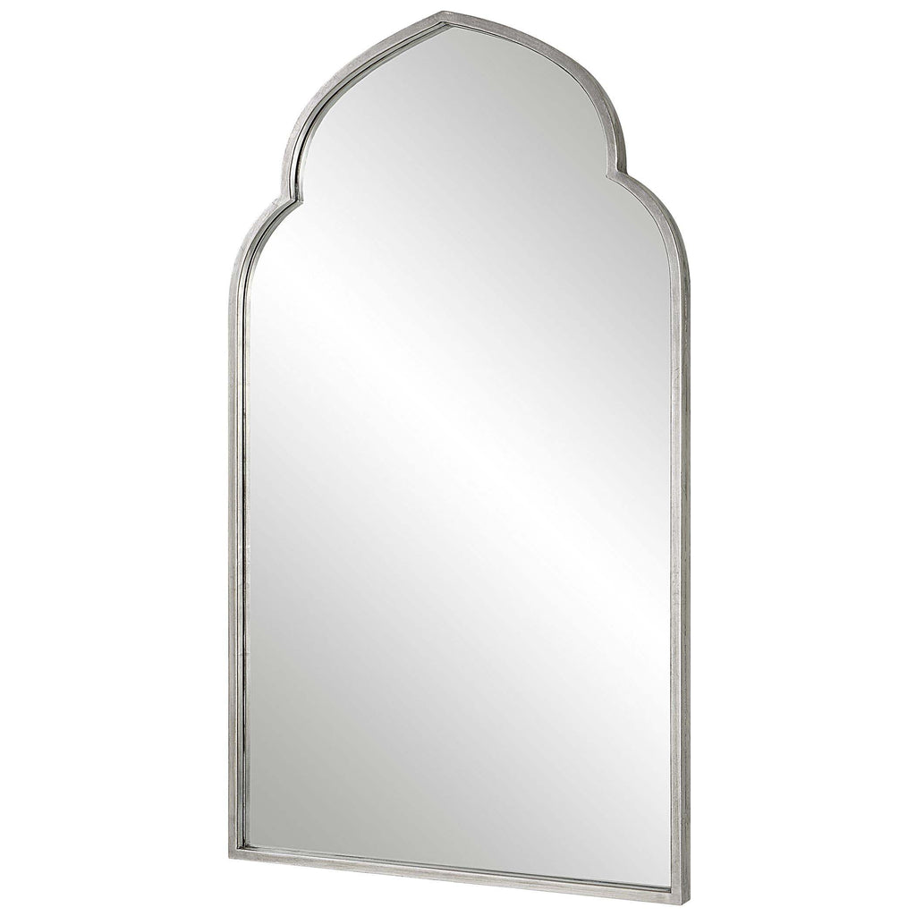 Home Decor Mirror - Soft Silver Finish