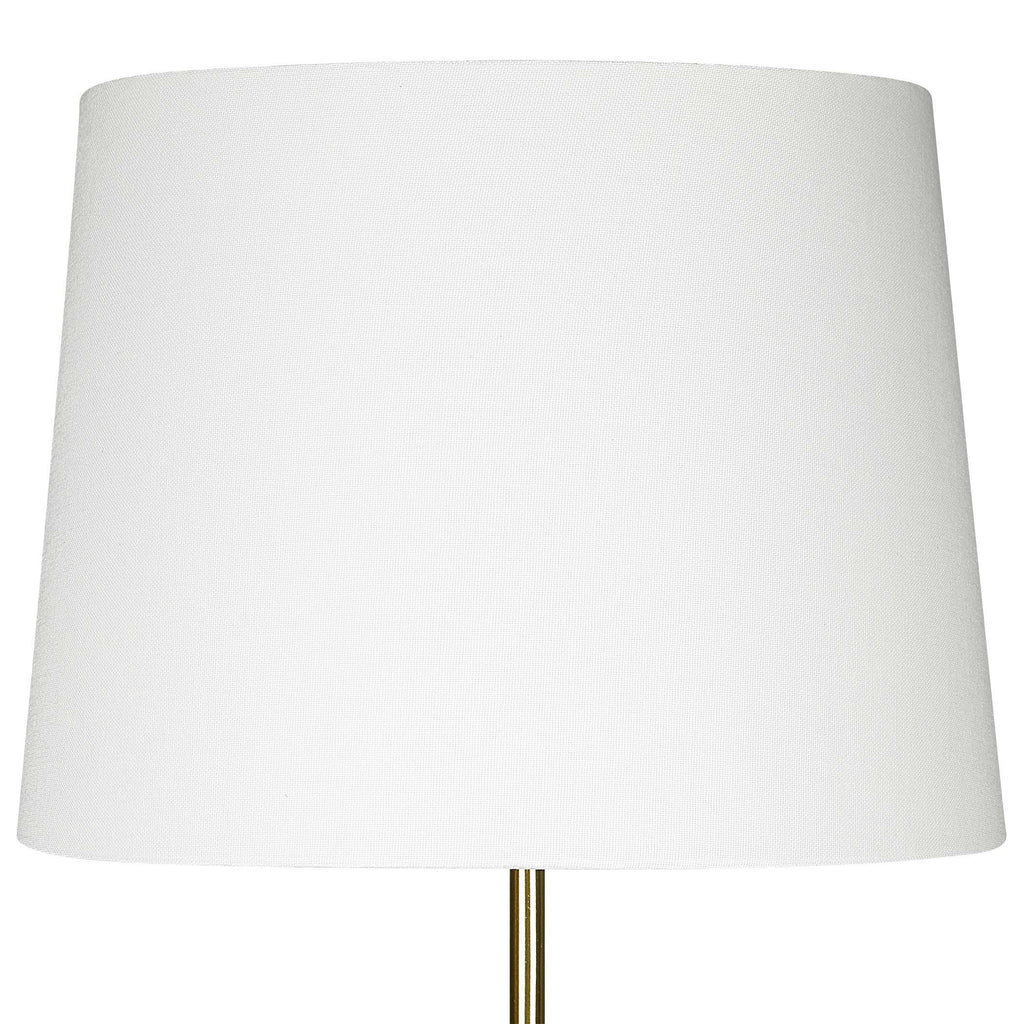 Home Decor White Ceramic & Round Base Table Lamp