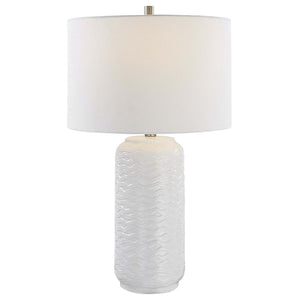 Home Decor White Ceramic Table Lamp