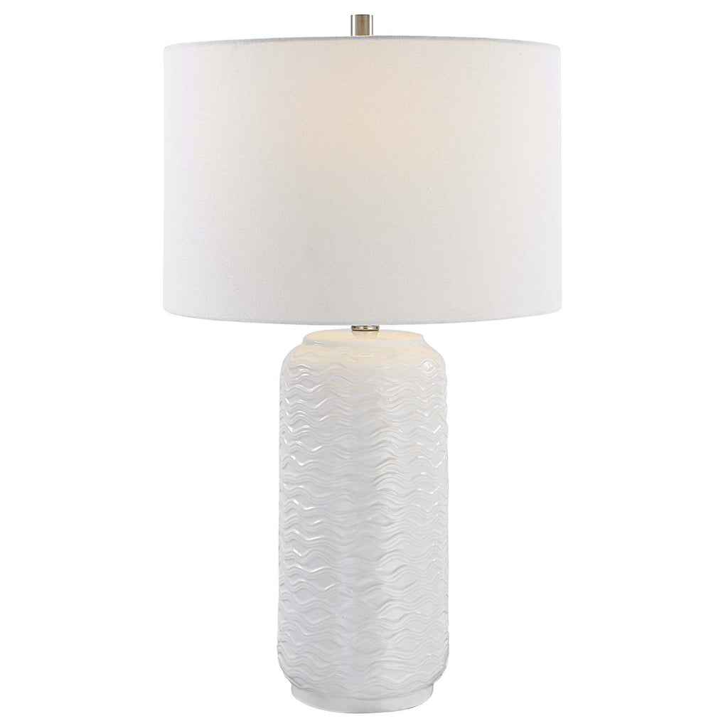 Home Decor White Ceramic Table Lamp