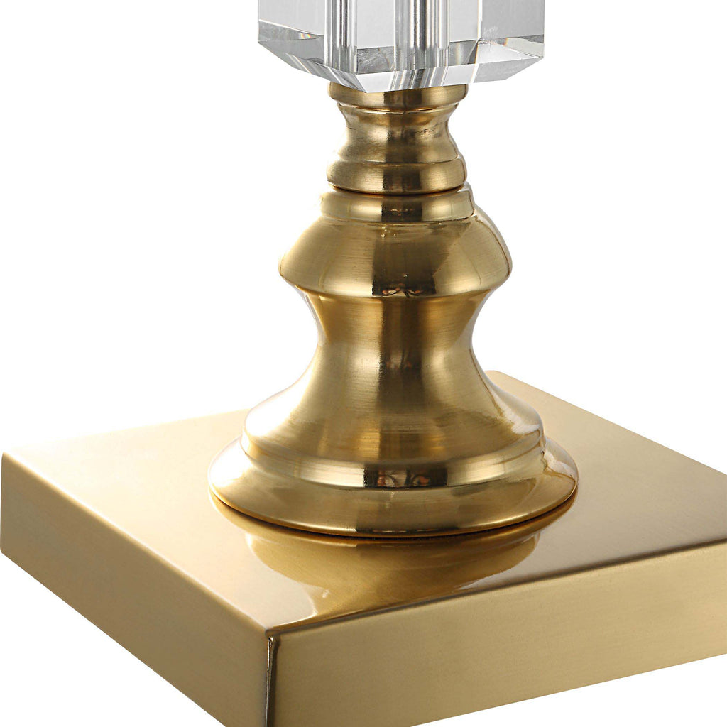 Home Decor Table Lamp Brass Plated Finish