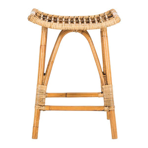 Leda Rattan Counter Stool | Safavieh - WIK6512