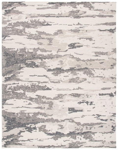 Safavieh Abstract Rug Collection ABT465H - Charcoal / Ivory