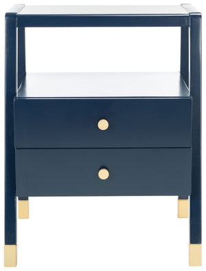Cove 2 Drawer 1 Shelf Accent Table | Safavieh - ACC6602