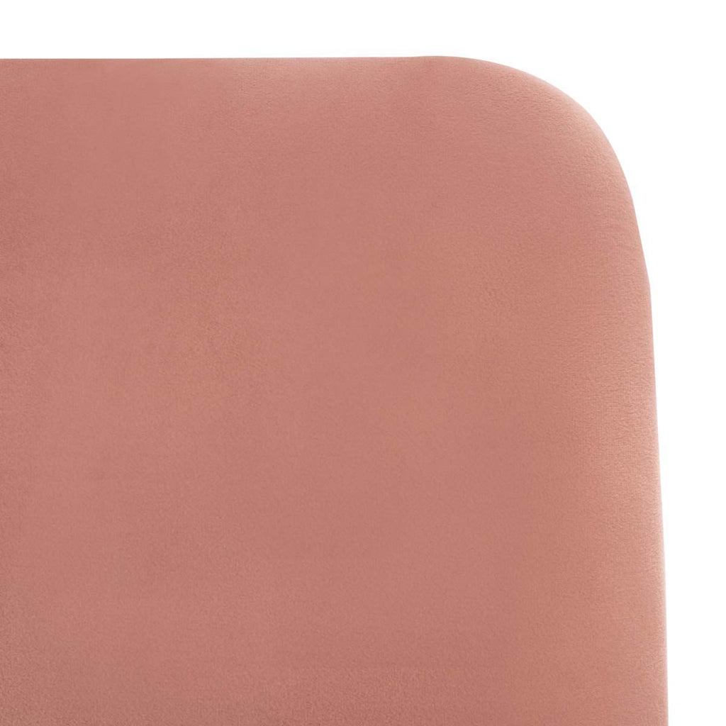 Safavieh Chavelle Side Chair - Dusty Rose / Black (Set of 2)
