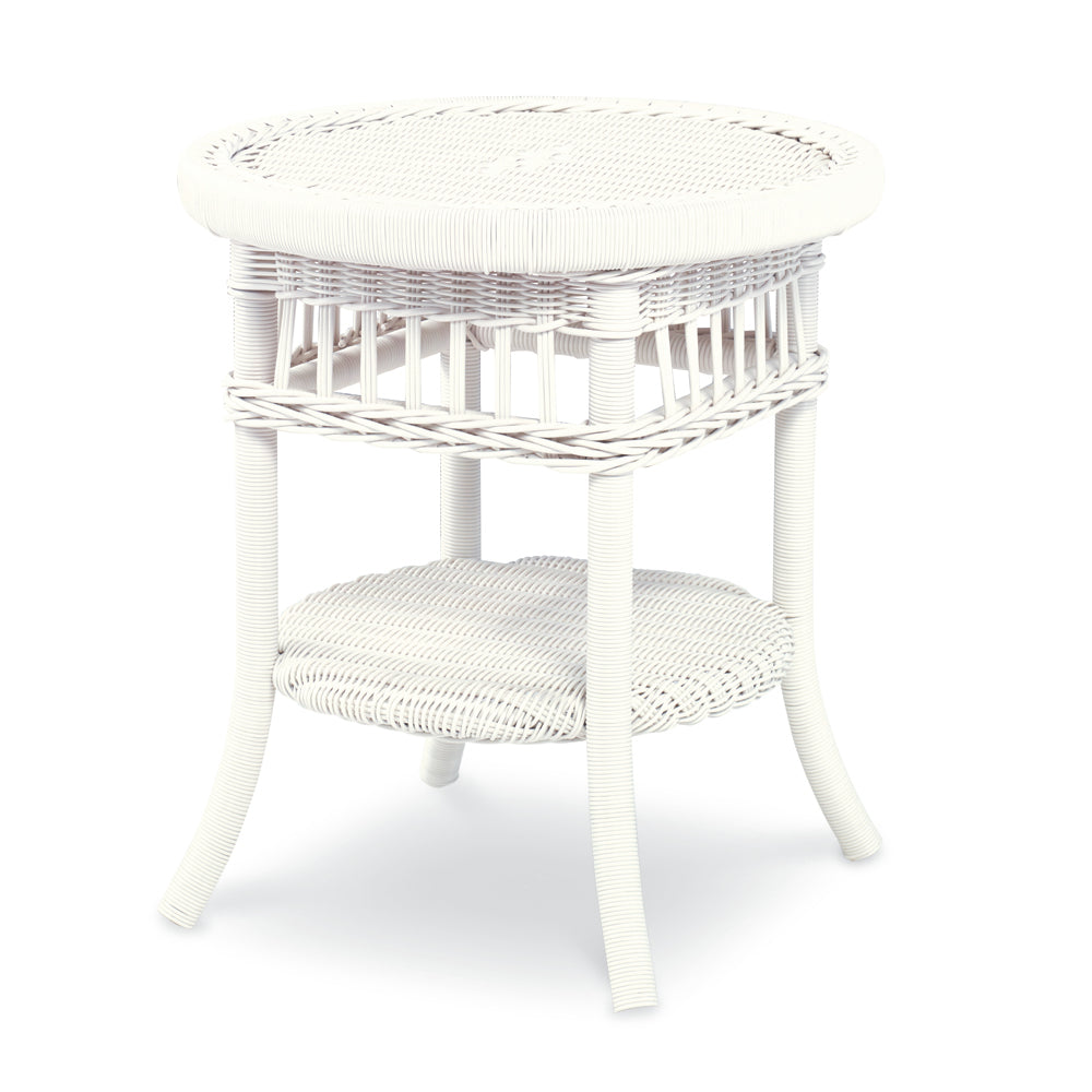 Mainland Side Table, Chalk White