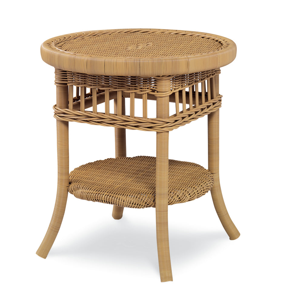 Mainland Side Table, Brown;Natural