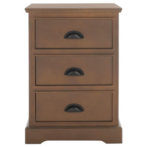 Griffin 3 Drawer Side Table | Safavieh - AMH5717
