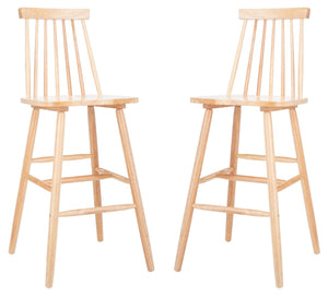 Safavieh Beaufort Bar Stool-Natural (Set of 2)