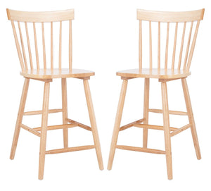 Safavieh Providence Counter Stool - Natural (Set of 2)
