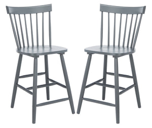 Safavieh Providence Counter Stool - Grey (Set of 2)