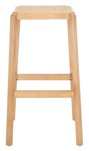 Safavieh Silus Backless Cane Bar Stool