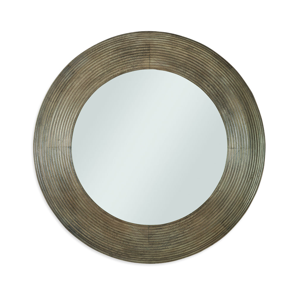 Reeded Mirror (Grey;Timber Grey)