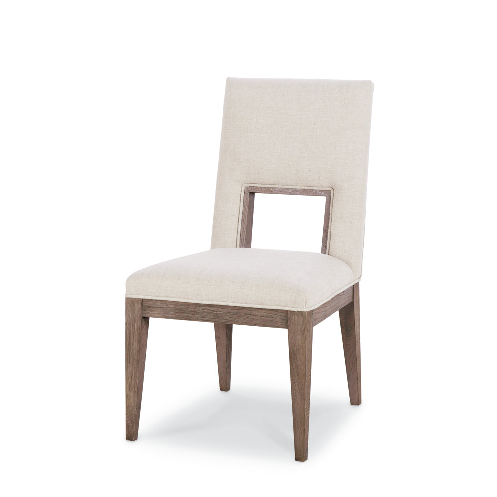 Uph. Dining Side Chair (Grey;Timber Grey)