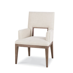 Uph. Dining Arm Chair (Grey;Timber Grey) | Century Furniture - C5H-532